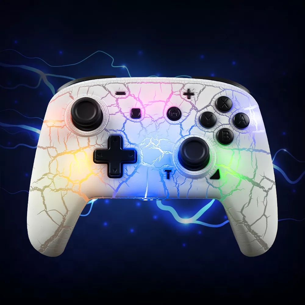 NYXI Ice Cracking Style Wireless Switch Pro Controller